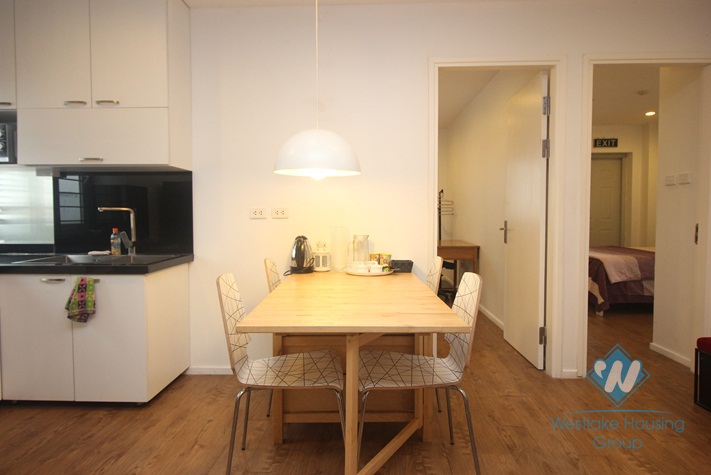 Beautiful two bedroom separate apartment for rent in Hoan Kiem District